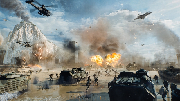 Will the live service Battlefield 6 leverage EA and Stability AI's new AI tools? Image credit: EA.