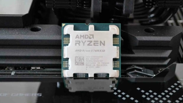 Open enlarged image AMD's new mid-range Ryzen 5 7500X3D CPU teased: 6C/12T Zen 4 chip with 3D V-Cache tech