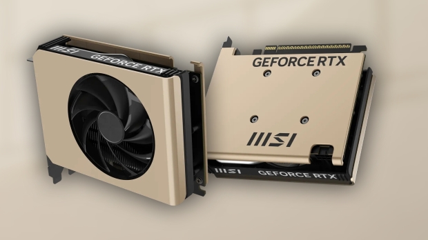 MSI's stylish single-fan GeForce RTX 5050 Inspire ITX GPU is for compact builds