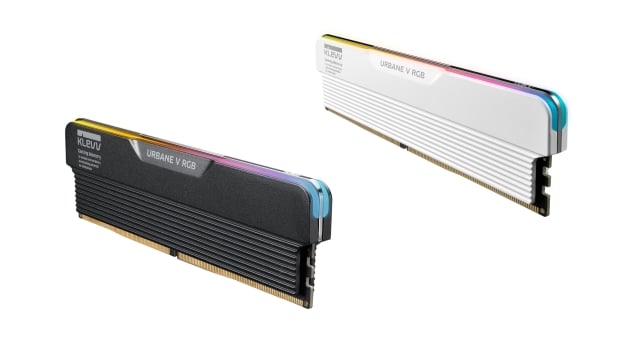 KLEVV's URBANE V RGB DDR5 Gaming OC memory is now available in 'Jet Black,' image credit: KLEVV