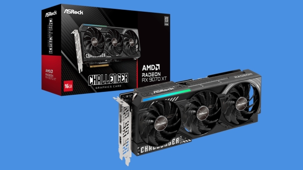 The ASRock Challenger Radeon RX 9070 XT is now available for $599.99, image credit: ASRock