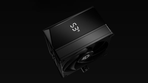 ID-COOLING's compact and affordable FROZN A410 TD Air Cooler has a digital display