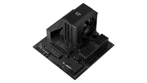 ID-COOLING's compact and affordable FROZN A410 TD Air Cooler has a digital display 2