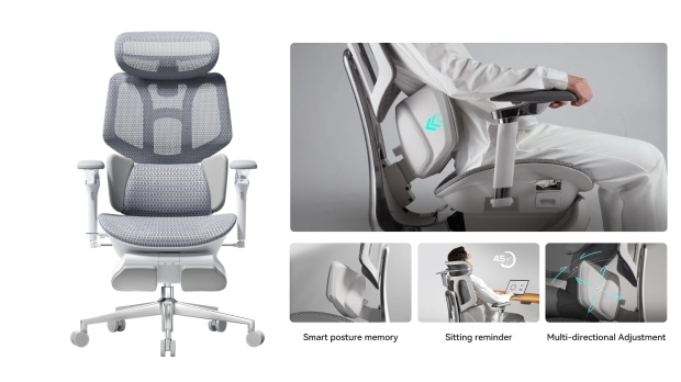 Level up your comfort with the HBADA X7 Al Lumbar-Tracking Ergonomic Chair 4