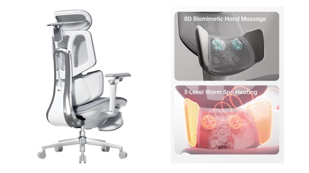 Level up your comfort with the HBADA X7 Al Lumbar-Tracking Ergonomic Chair 6