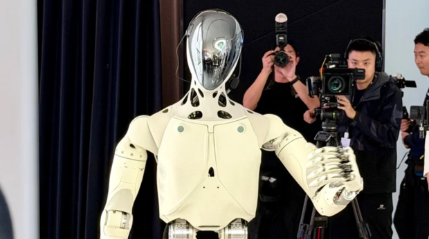Humanoid robot unveiled with synthetic skin designed to 'feel warmer and intimate' 416