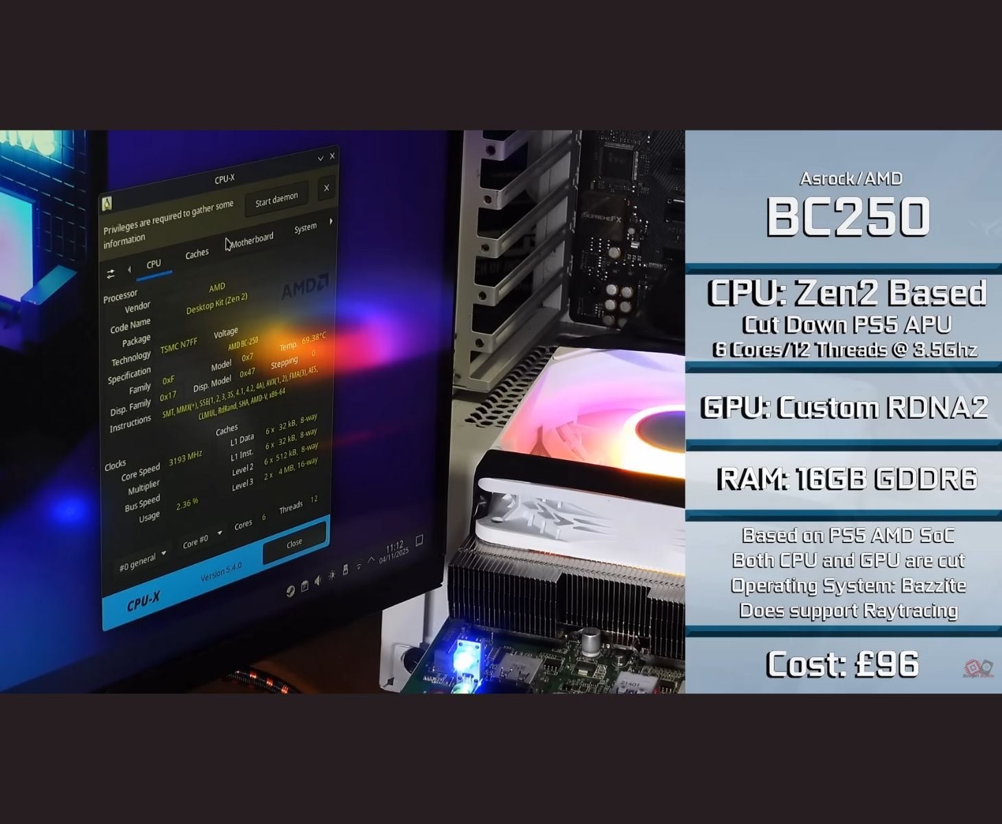 AMD BC250: ex-crypto mining and PS5-based board costs $120, runs Cyberpunk  2077 and GTA V
