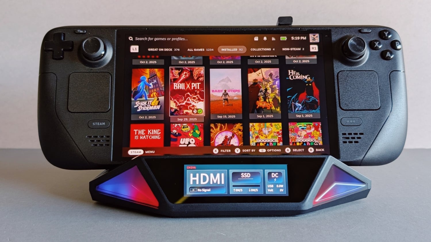 This could be the Steam Deck dock to beat - Chizha Mount Ling Dock