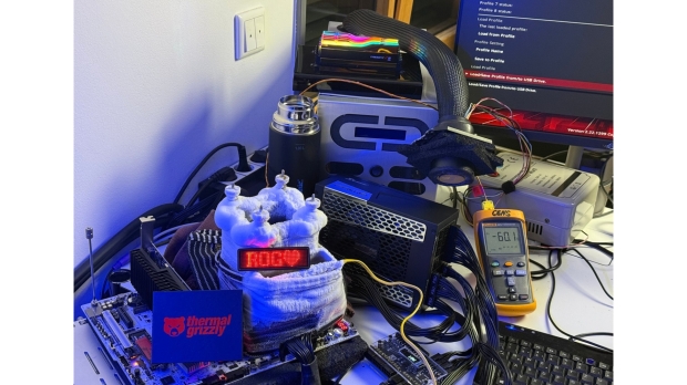 G.SKILL, ASUS, and overclocker CENS set a new memory frequency