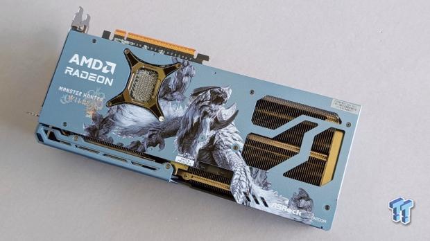 Unboxing ASRock's custom Radeon RX 9070 XT Monster Hunter Wilds Edition GPU 15