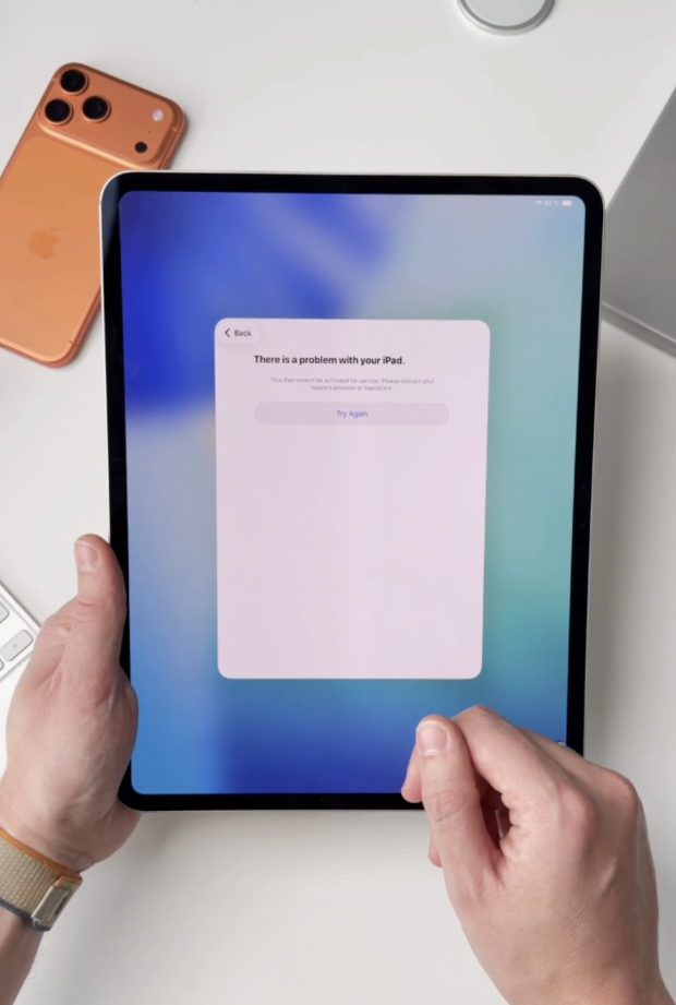 Apple bricks M5 iPad Pro used in Russia during unboxing ahead of its announcement 702