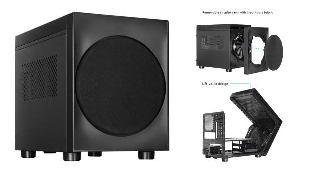 Chieftec's new compact case called The Cube looks like a subwoofer 2