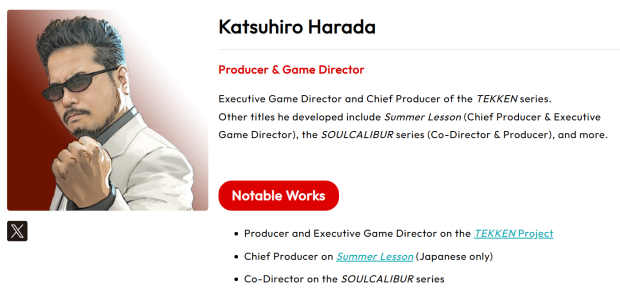 Katsuhiro Harada leaving Bandai Namco and Tekken franchise 3