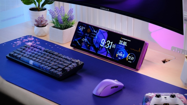Corsair's popular XENEON EDGE second screen is now available in Atomic Purple and White