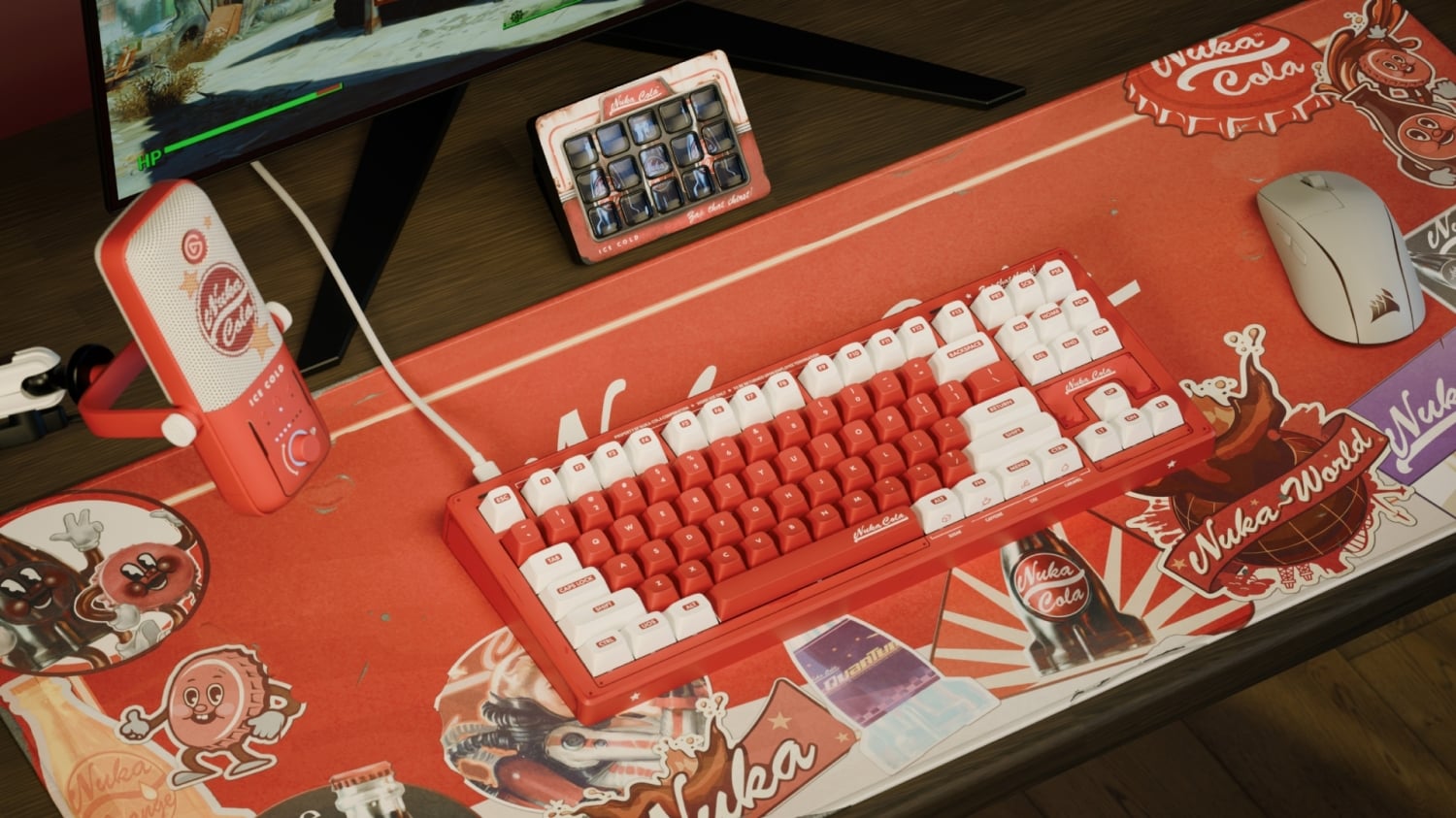Nuke Cola Fallout Computer Corsair's Fallout Nuka Cola range of PC gaming gear arrives in time for ...