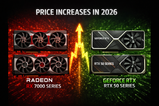 AMD e Nvidia: PREZZI GPU IN AUMENTO nel 2026, cosa cambia per i consumatori?