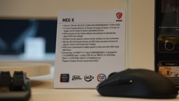 MSI pulls back the curtain on 5th generation QD-OLED gaming monitors at CES 2025 00046