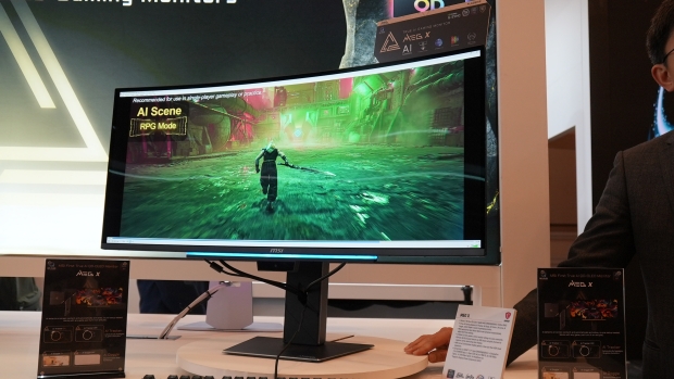MSI pulls back the curtain on 5th generation QD-OLED gaming monitors at CES 2025 00078