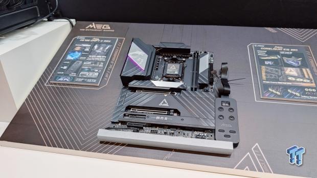 MSI's MEG X870E UNIFY-X MAX motherboard is built for the new Ryzen 9850X3D 2