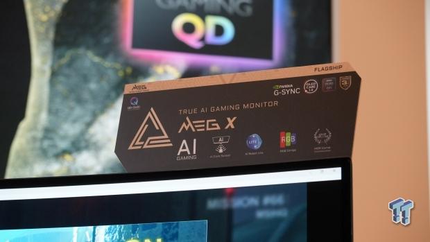 MSI's MEG X is an OLED monitor equipped with AI-powered gaming hacks 60