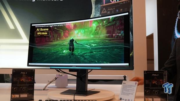 MSI's MEG X is an OLED monitor equipped with AI-powered gaming hacks 77