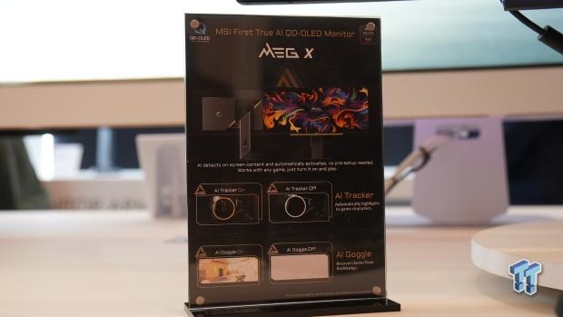 MSI's MEG X is an OLED monitor equipped with AI-powered gaming hacks 80