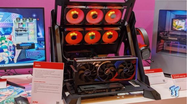 ADATA XPG's open-frame modular DOCK chassis has 'Dynamic Breathing' fans 2