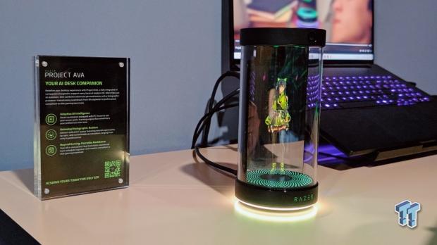 Razer Project Ava holographic desk companion