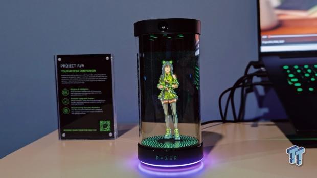 Razer has created an animated holographic AI companion that sits on your desk 3