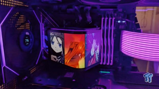 LIAN LI's new HydroShift II AIO cooler includes an OLED display that moves