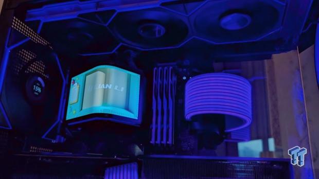 LIAN LI's new HydroShift II AIO cooler includes an OLED display that moves 2