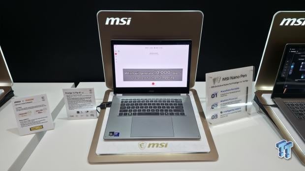 MSI's gorgeous Prestige 16 Flip AI+ laptop packs Intel's powerful new Core Ultra X9 388H chip 03