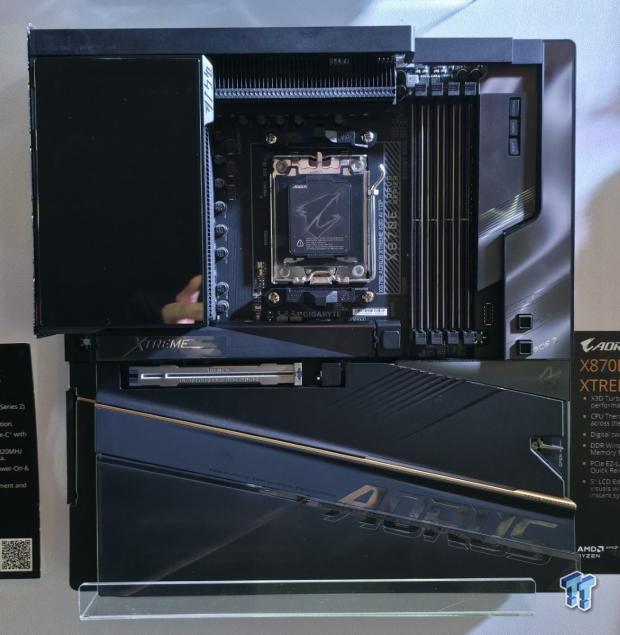 GIGABYTE shows off its latest X870E XTREME X3D AI TOP, AORUS MASTER X3D ICE mobos at CES 2026 09
