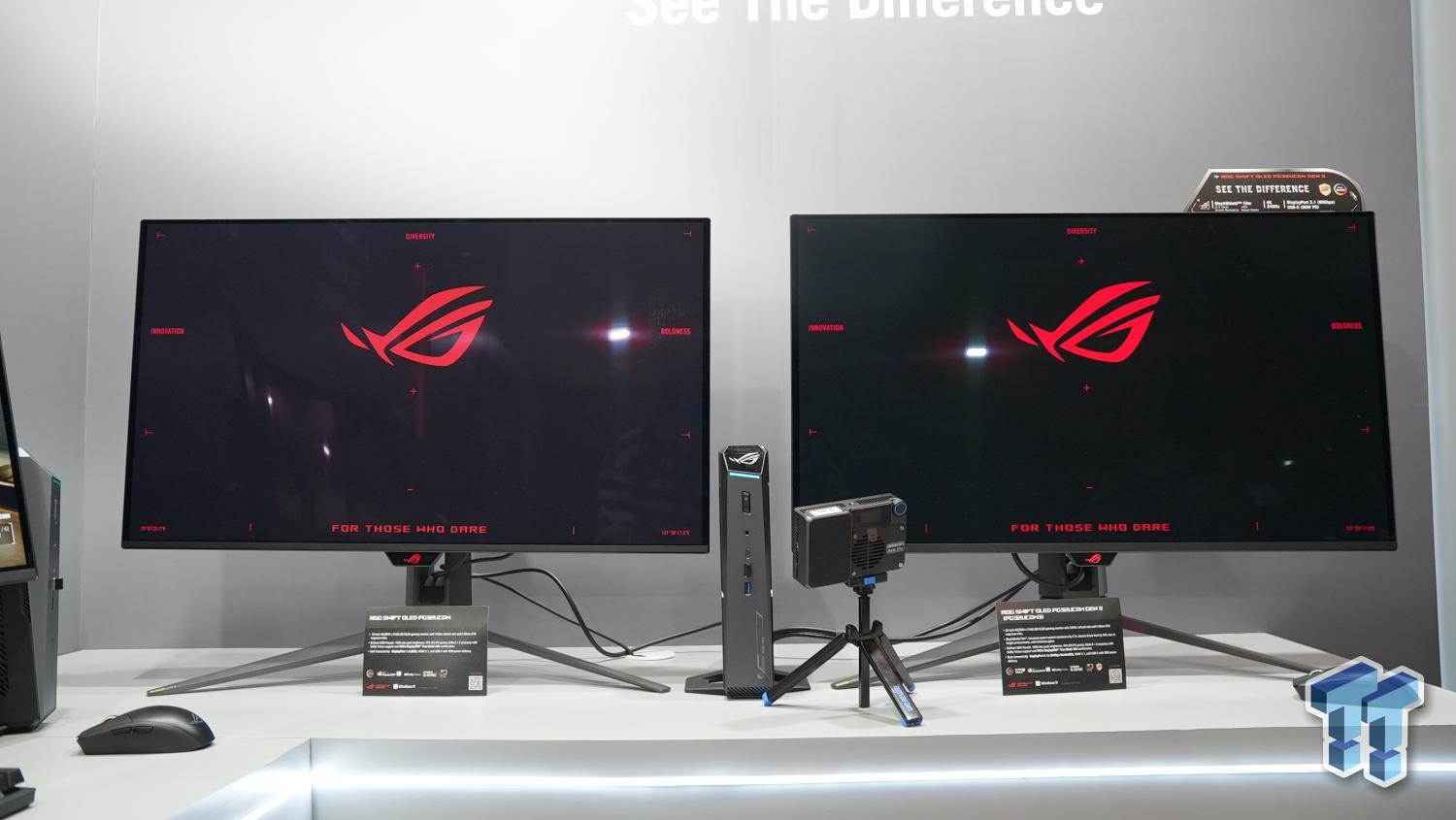 ASUS unveils 3rd gen 32-inch 4K OLED that puts the black in black