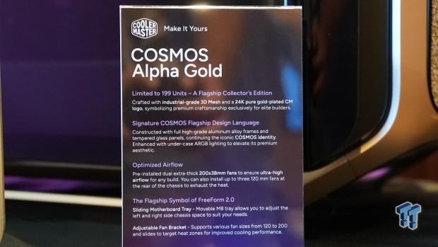 Cooler Master unveils new PC cases that comes with a 24K pure gold-plated logo 1651