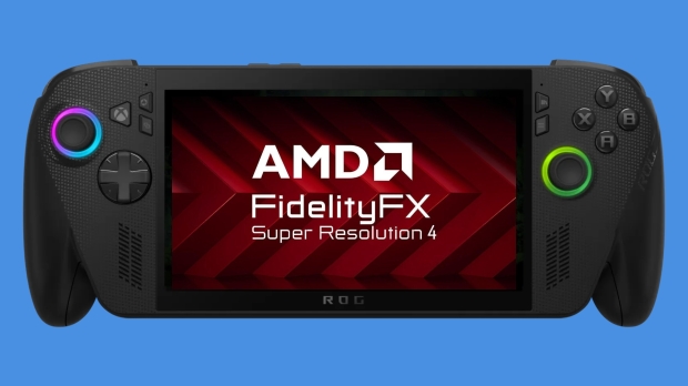 Open enlarged image FSR 4 AI upscaling isn't coming to current gaming handhelds or Ryzen AI devices