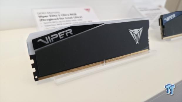 Open enlarged image Patriot's new Viper Elite 5 Ultra DDR5 RAM: tuned for Intel Core Ultra CPUs, up to 8000 MT/s