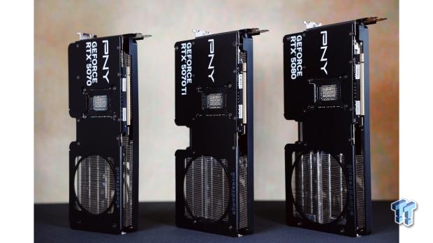 PNY's new dual-slot NVIDIA GeForce RTX 5080 has two 120mm fans 3
