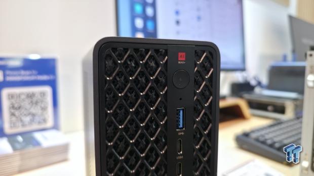 Minisforum showcases its MS-S1 Max next-gen AI workstation at CES 2026 with AMD Strix Halo APU 03