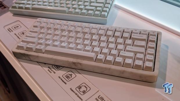 Keychron's luxury ceramic-and-marble keyboard is not something you see every day 1