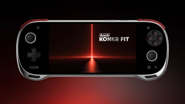 AYANEO's pocket-sized KONKR FIT handheld has an 7-inch OLED and Ryzen AI 9 HX 470
