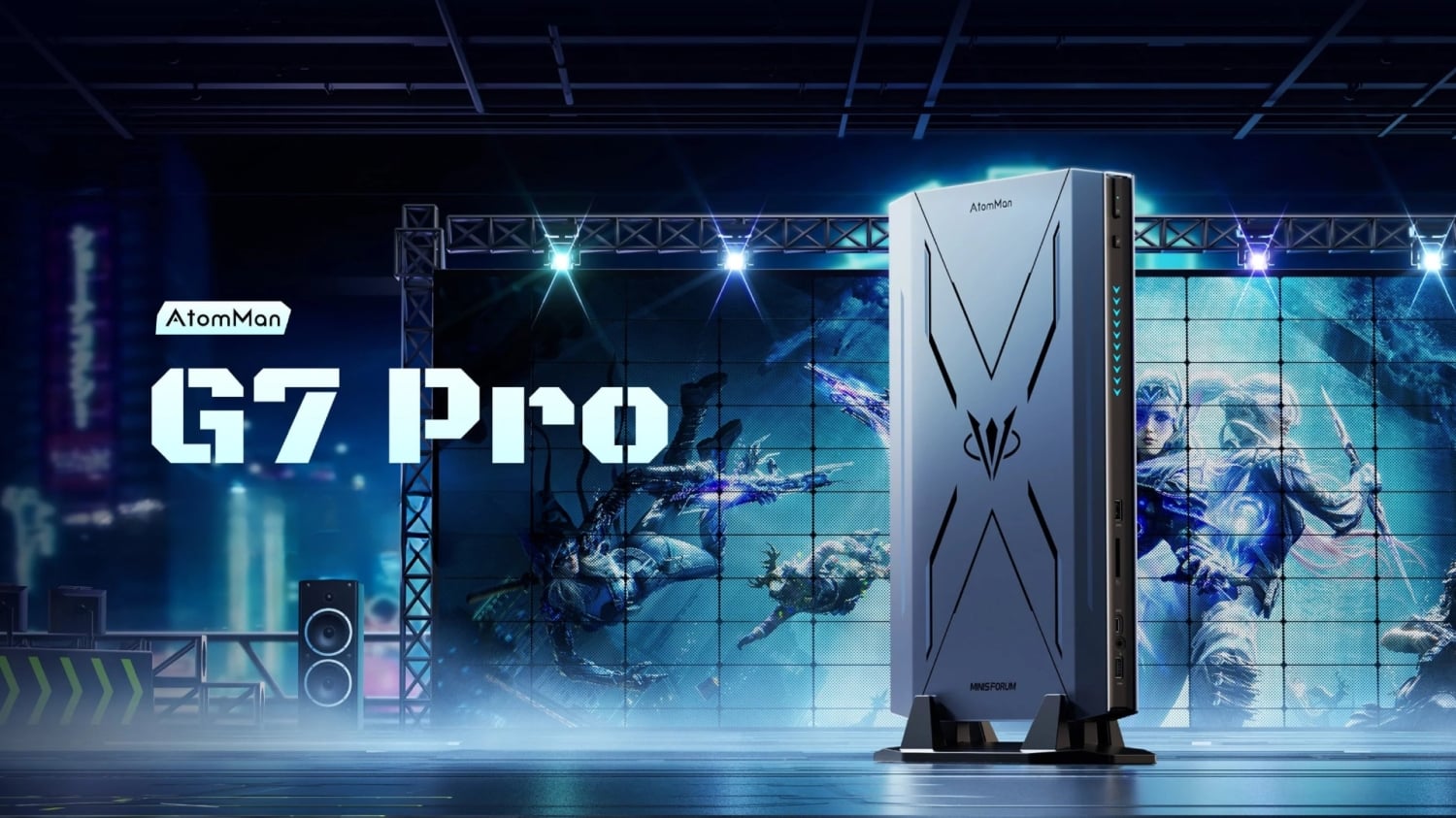 MINISFORUM AtomMan G7 Pro flagship gaming mini PC with RTX 5070 launches