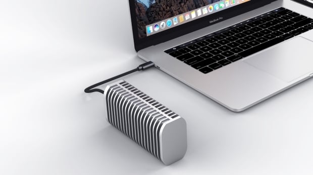 TerraMaster's D1 SSD Pro external enclosure can transfer 6GB in one second