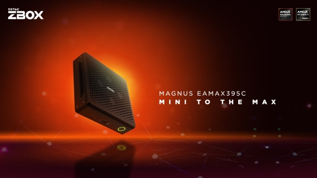 ZOTAC unveils new Ryzen AI MAX+ 395 powered ZBOX MAGNUS mini PC