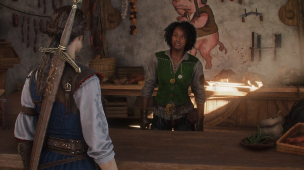 Fable has a 'living population' with over 1,000 named NPCs that can be interacted with 20