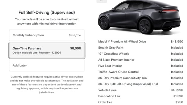 Tesla paywalls basic safety feature on Model 3 and Model Y vehicles 24202611516483