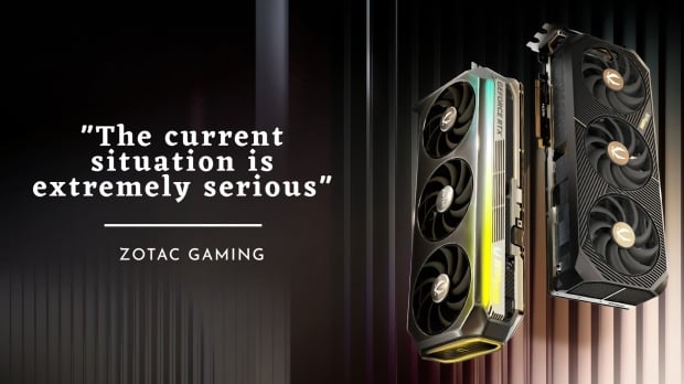 ZOTAC says the 'very survival' of GeForce RTX GPU manufacturers and distributors is at stake