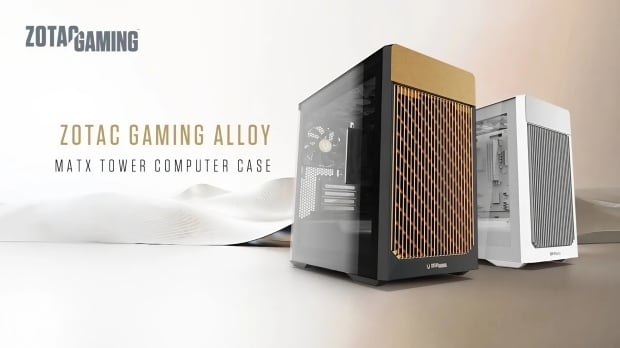ZOTAC announces its first case, the compact GAMING ALLOY Micro-ATX chassis