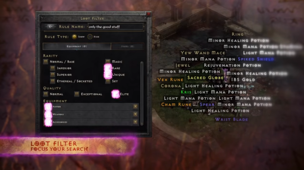 Diablo 2 gets loot filters, stash tabs, and built-in holy grail tracker in new $25 expansion 10