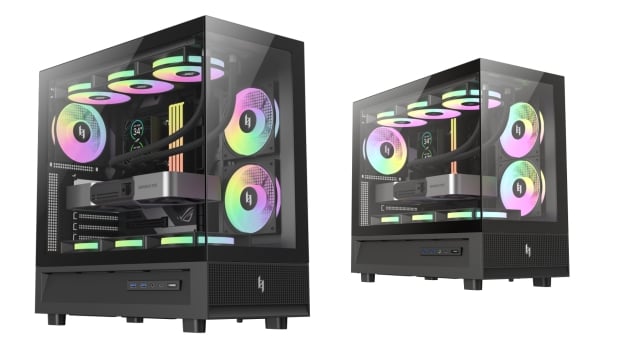 Open enlarged image GAMEMAX launches new NEX C51 and NEX C31 Panoramic PC Cases